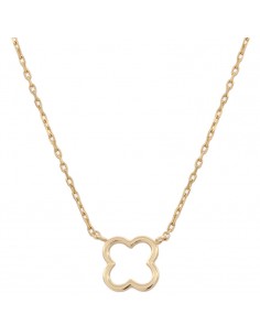 GARGANTILLA TREBOL ORO 18KL