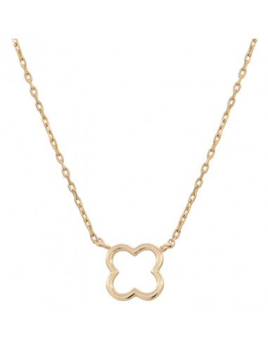 GARGANTILLA TREBOL ORO 18KL