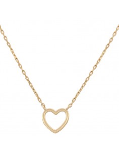GARGANTILLA CORAZON ORO 18KL