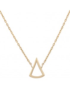 GARGANTILLA TRIANGULO ORO 18KL