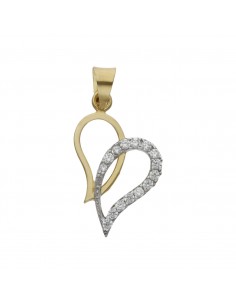 COLGANTE ORO 18KL CORAZONES...