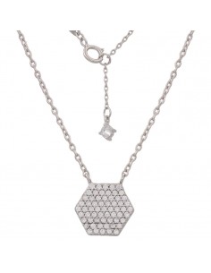 GARGANTILLA HEXAGONO ORO...