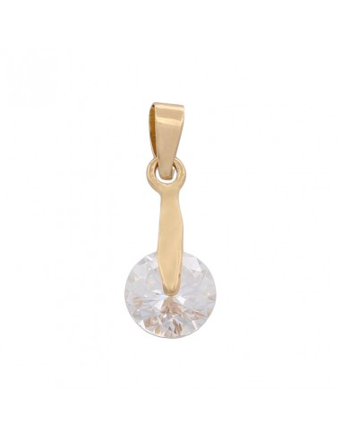 COLGANTE ORO 18KL PIEDRA CIRCONITA