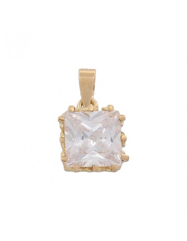 COLGANTE CORONA ORO 18KL CIRCONITA
