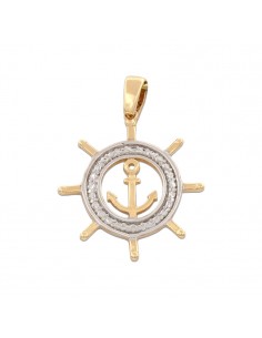 COLGANTE TIMON-ANCLA ORO...