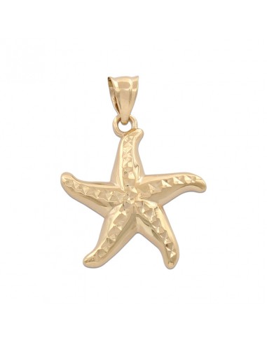 COLGANTE ESTRELLA DE MAR ORO 18KL