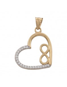 COLGANTE CORAZON INFINITO...