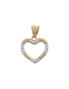 COLGANTE CORAZON ORO 18KL...