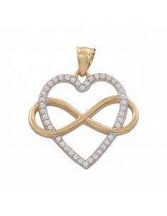 COLGANTE CORAZON INFINITO...
