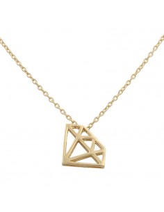 GARGANTILLA DIAMANTE ORO 18KL