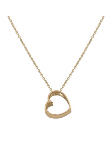 GARGANTILLA ORO 18KL CORAZON LISO