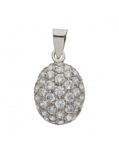 COLGANTE ORO BLANCO 18KL CIRCONITAS