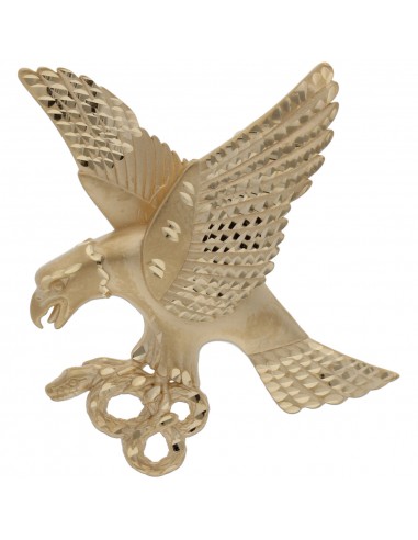 COLGANTE AGUILA ORO 18KL - 35X41MM