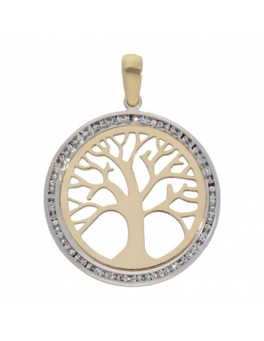 COLGANTE ORO 18KL ARBOL DE VIDA - 20MM