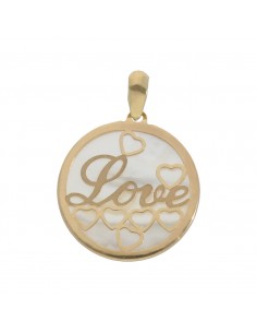 COLGANTE ORO 18KL LOVE...