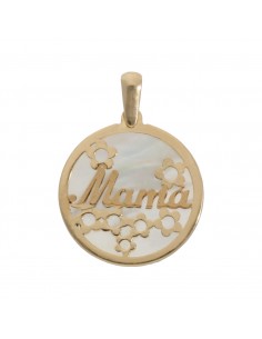 COLGANTE ORO 18KL MAMA...