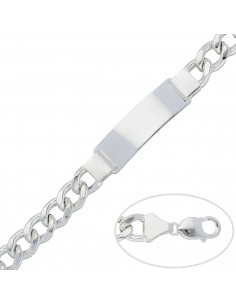 PULSERA BARBADA PLATA 925MM...