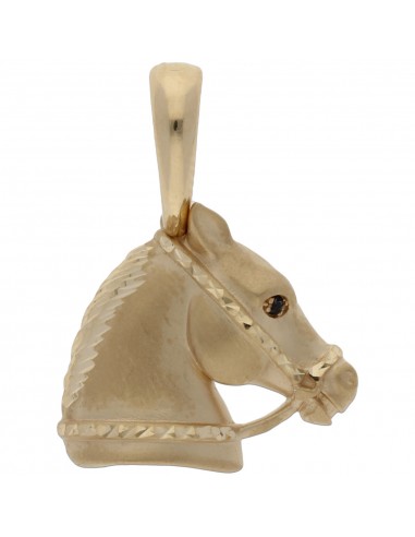 COLGANTE CABALLO ORO 18KL - 22X19MM