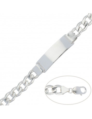 PULSERA BARBADA PLATA 925MM - 11MM