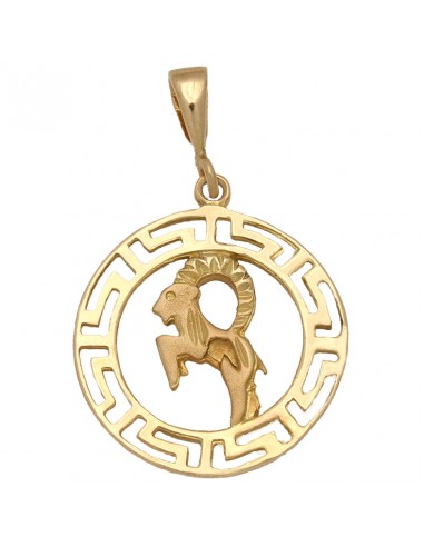 HOROSCOPO EN ORO DE 18KL CAPRICORNIO