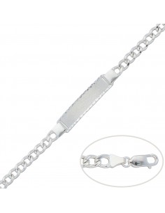 PULSERA BARBADA PLATA 925MM...