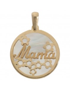 COLGANTE ORO 18KL MAMA...