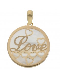 COLGANTE ORO 18KL LOVE...