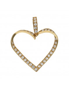 COLGANTE ORO 18KL CORAZON...