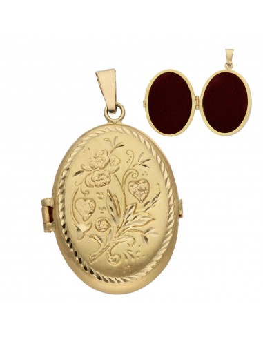 GUARDAPELO GRANDE OVAL ORO 18KL -...