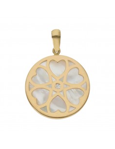 COLGANTE ORO 18KL FLOR...