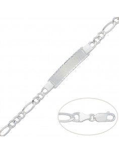 PULSERA 3x1 PLATA 925MM - 6MM