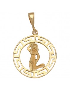 HOROSCOPO EN ORO DE 18KL VIRGO