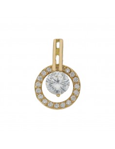 COLGANTE ORO 18KL CIRCONITAS