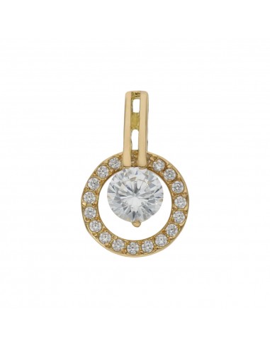 COLGANTE ORO 18KL CIRCONITAS