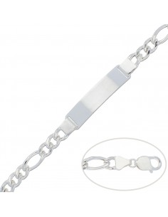 PULSERA 3x1 PLATA 925MM - 8MM