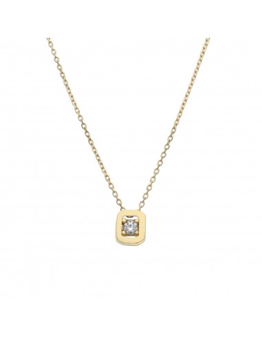 GARGANTILLA ORO 18KL CIRCONITA - 5X6MM