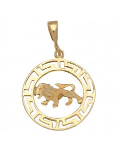 HOROSCOPO EN ORO DE 18KL LEO