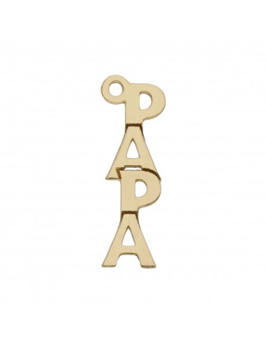 MI HISTORIA - ABALORIO PAPA ORO 18KL