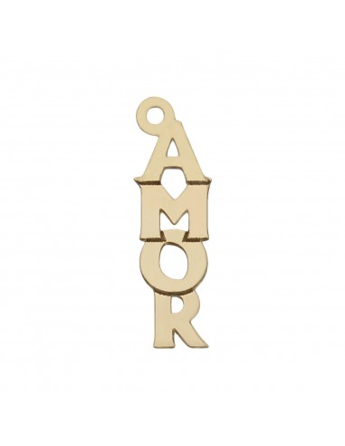 MI HISTORIA - ABALORIO AMOR ORO 18KL