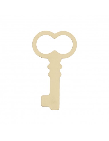 MI HISTORIA - ABALORIO LLAVE ORO 18KL