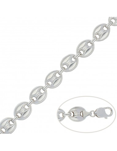 PULSERA CALABROTE PLATA 925MM - 13MM