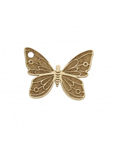 MI HISTORIA - ABALORIO MARIPOSA ORO 18KL