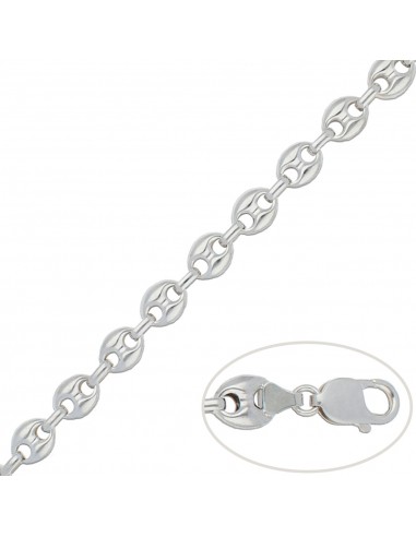 PULSERA CALABROTE PLATA 925MM - 10MM