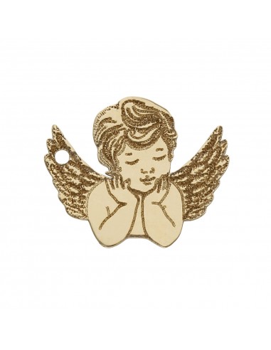 MI HISTORIA - ABALORIO ANGEL ORO 18KL