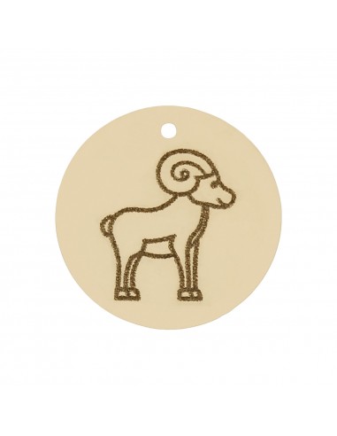 MI HISTORIA - ABALORIO ARIES ORO 18KL