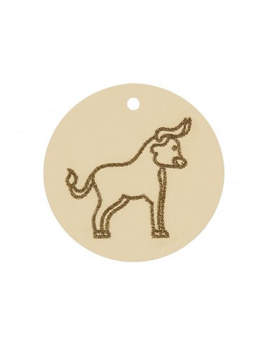 MI HISTORIA - ABALORIO TAURO ORO 18KL