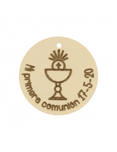 MI HISTORIA - ABALORIO COMUNION ORO 18KL