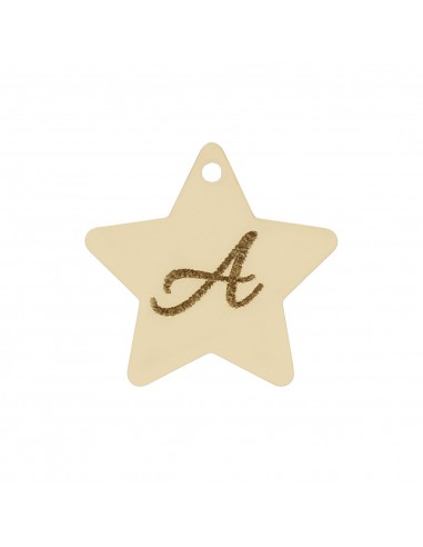 MI HISTORIA - ABALORIO ESTRELLA ORO 18KL