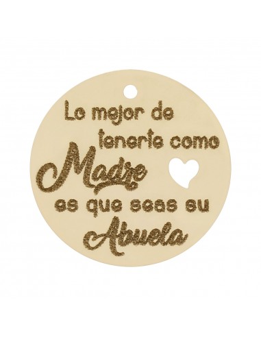 MI HISTORIA - ABALORIO FRASE ABUELA...