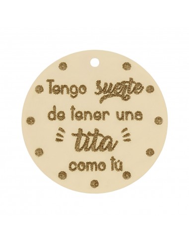 MI HISTORIA - ABALORIO TITA ORO 18KL